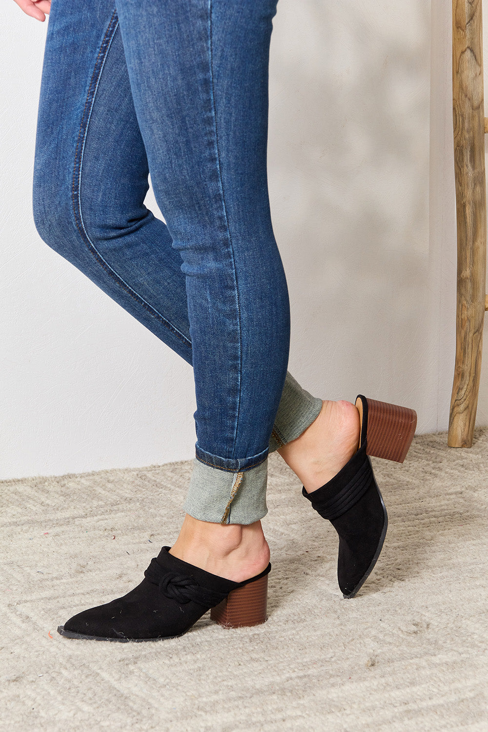 Walk Into Fall With Our Pointed-Toe Braided Mules