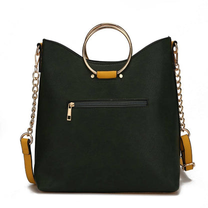 MKF Collection by Mia K - Titin Top Handle Satchel