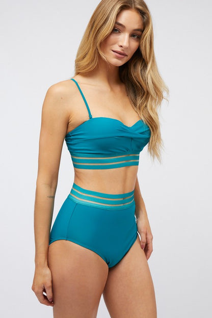 Embrace Adventure With Our Two Piece Swimsuit - Bee Creek Apparel