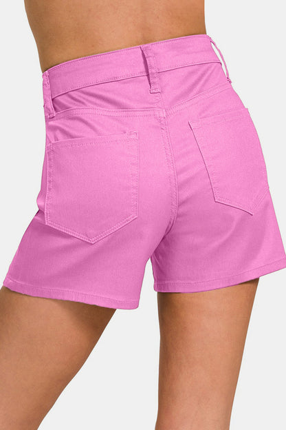 Versatile And Classic Denim Shorts - Bee Creek Apparel