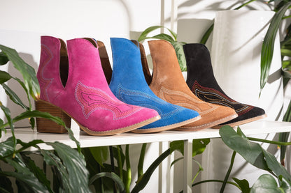 Journee Ankle Boots in Tan - Bee Creek Apparel